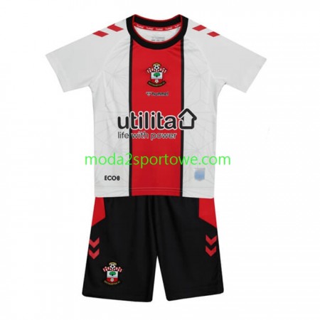 Koszulka Southampton Dziecięcy Domowe Stroje Piłkarskie 2022/23 Krótki Rękaw